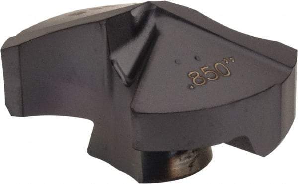 Iscar - Series IDI-SG, 0.85" Diam Grade IC908 140° Replaceable Drill Tip - Carbide, TiAlN Finish - Apex Tool & Supply