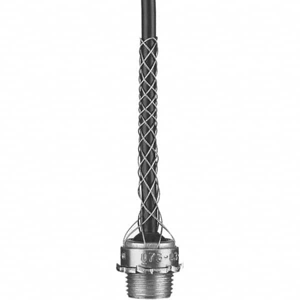 Hubbell Wiring Device-Kellems - 0.24 to 0.32" Dust-tight Straight Strain Relief Cord Grip - Apex Tool & Supply