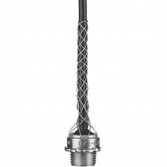 Hubbell Wiring Device-Kellems - 0.24 to 0.32" Dust-tight Straight Strain Relief Cord Grip - Apex Tool & Supply