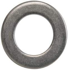 Made in USA - 7/8" Screw, Grade AN960 Stainless Steel Standard Flat Washer - 0.89" ID x 1-1/2" OD, 0.09" Thick, Passivated Finish, Meets Military Specifications - Apex Tool & Supply
