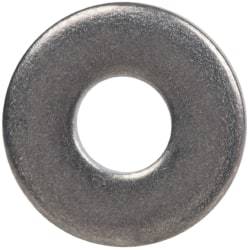 Made in USA - #4 Screw, Grade AN960 Stainless Steel Standard Flat Washer - 1/8" ID x 0.312" OD, 0.032" Thick, Passivated Finish, Meets Military Specifications - Apex Tool & Supply