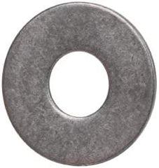 Made in USA - #6L Screw, Grade AN960 Stainless Steel Standard Flat Washer - 0.149" ID x 3/8" OD, 0.032" Thick, Passivated Finish, Meets Military Specifications - Apex Tool & Supply