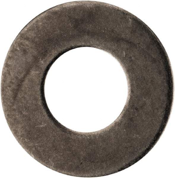 Made in USA - #8L Screw, Grade AN960 Stainless Steel Standard Flat Washer - 0.174" ID x 3/8" OD, 0.016" Thick, Passivated Finish, Meets Military Specifications - Apex Tool & Supply