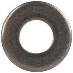 Made in USA - #10 Screw, Grade AN960 Stainless Steel Standard Flat Washer - 0.203" ID x 0.438" OD, 0.063" Thick, Passivated Finish, Meets Military Specifications - Apex Tool & Supply