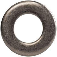 Made in USA - 1/4" Screw, Grade AN960 Stainless Steel Standard Flat Washer - 0.267" ID x 1/2" OD, 0.063" Thick, Passivated Finish, Meets Military Specifications - Apex Tool & Supply