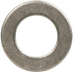 Made in USA - 5/16" Screw, Grade AN960 Stainless Steel Standard Flat Washer - 0.328" ID x 0.562" OD, 0.032" Thick, Passivated Finish, Meets Military Specifications - Apex Tool & Supply
