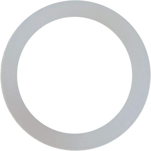 Made in USA - 1/2" Screw, Grade 6/6 Nylon Standard Flat Washer - 1/2" ID x 0.687" OD, 0.031" Thick, Plain Finish - Apex Tool & Supply