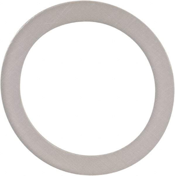 Made in USA - 1/2" Screw, Grade 6/6 Nylon Standard Flat Washer - 9/16" ID x 3/4" OD, 0.031" Thick, Plain Finish - Apex Tool & Supply