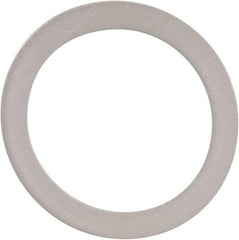 Made in USA - 1/2" Screw, Grade 6/6 Nylon Standard Flat Washer - 9/16" ID x 3/4" OD, 0.031" Thick, Plain Finish - Apex Tool & Supply
