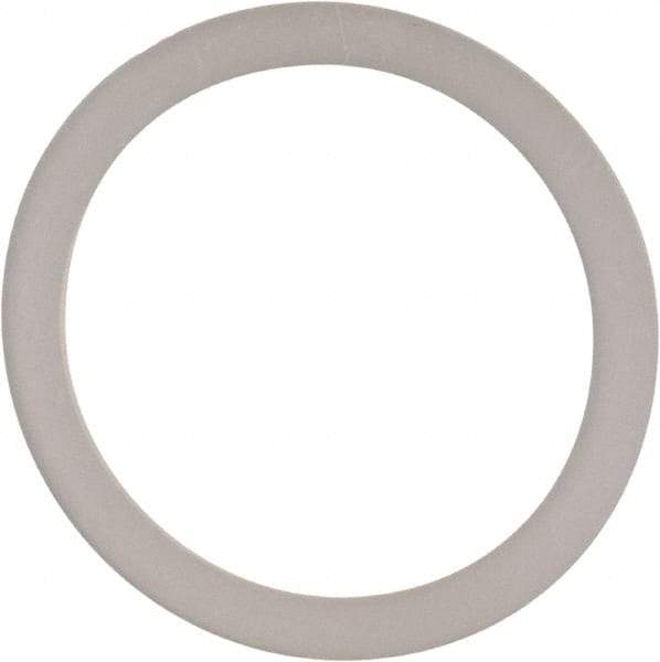 Made in USA - 5/8" Screw, Grade 6/6 Nylon Standard Flat Washer - 11/16" ID x 7/8" OD, 0.031" Thick, Plain Finish - Apex Tool & Supply