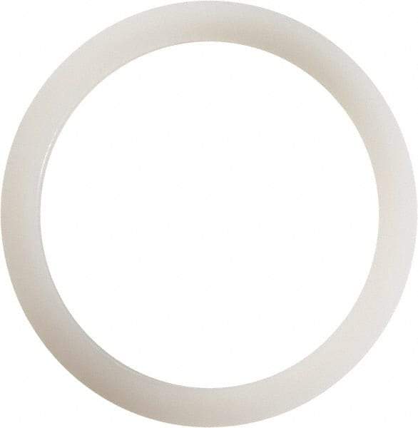 Made in USA - 1" Screw, Grade 6/6 Nylon Standard Flat Washer - 1" ID x 1-1/4" OD, 0.062" Thick, Plain Finish - Apex Tool & Supply