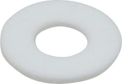 Made in USA - 3/8" Screw, PTFE Standard Flat Washer - 0.39" ID x 7/8" OD, 0.062" Thick, Plain Finish - Apex Tool & Supply