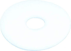 Made in USA - #8 Screw, PTFE Standard Flat Washer - 0.197" ID x 3/4" OD, 0.031" Thick, Plain Finish - Apex Tool & Supply