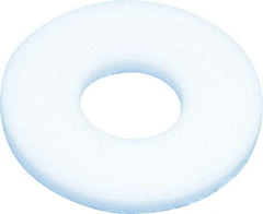 Made in USA - 5/16" Screw, PTFE Standard Flat Washer - 0.344" ID x 7/8" OD, 0.08" Thick, Plain Finish - Apex Tool & Supply