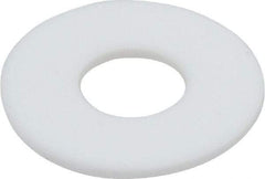 Made in USA - 3/8" Screw, PTFE Standard Flat Washer - 0.406" ID x 1" OD, 0.062" Thick, Plain Finish - Apex Tool & Supply