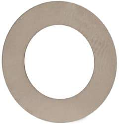 Made in USA - 0.012" Thick, 0.38" Inside x 5/8" OD, Round Shim - 5/16" Screw, Uncoated 302/304 Stainless Steel - Apex Tool & Supply