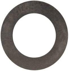 Made in USA - 0.004" Thick, 0.63" Inside x 1" OD, Round Shim - 9/16" Screw, Uncoated 302/304 Stainless Steel - Apex Tool & Supply