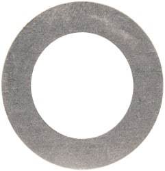 Made in USA - 0.005" Thick, 0.63" Inside x 1" OD, Round Shim - 9/16" Screw, Uncoated 302/304 Stainless Steel - Apex Tool & Supply