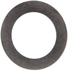 Made in USA - 0.024" Thick, 1" Inside x 1-1/2" OD, Round Shim - 7/8" Screw, Uncoated 302/304 Stainless Steel - Apex Tool & Supply