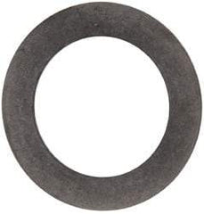 Made in USA - 0.024" Thick, 1" Inside x 1-1/2" OD, Round Shim - 7/8" Screw, Uncoated 302/304 Stainless Steel - Apex Tool & Supply