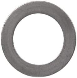 Made in USA - 0.03" Thick, 1" Inside x 1-1/2" OD, Round Shim - 7/8" Screw, Uncoated 302/304 Stainless Steel - Apex Tool & Supply
