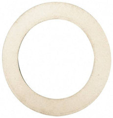 Made in USA - 0.008" Thick, 1-1/8" Inside x 1-5/8" OD, Round Shim - Uncoated 302/304 Stainless Steel - Apex Tool & Supply