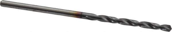 OSG - 1.99898mm 120° Vanadium High Speed Steel Jobber Drill - TiCN Finish, Right Hand Cut, Spiral Flute, Straight Shank, 49mm OAL, Standard Point - Apex Tool & Supply