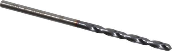 OSG - 2.49936mm 120° Vanadium High Speed Steel Jobber Drill - TiCN Finish, Right Hand Cut, Spiral Flute, Straight Shank, 57mm OAL, Standard Point - Apex Tool & Supply