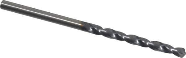 OSG - 3.50012mm 120° Vanadium High Speed Steel Jobber Drill - TiCN Finish, Right Hand Cut, Spiral Flute, Straight Shank, 70mm OAL, Standard Point - Apex Tool & Supply