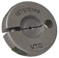 Vermont Gage - 12-24 Go Single Ring Thread Gage - Class 2A, Tool Steel - Apex Tool & Supply