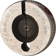 Vermont Gage - 0-80 No Go Single Ring Thread Gage - Class 2A, Tool Steel - Apex Tool & Supply