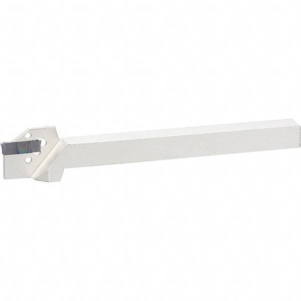 Iscar - External Thread, 1" Max Depth of Cut, 4mm Min Groove Width, 150mm OAL, Left Hand Indexable Grooving Cutoff Toolholder - 25mm Shank Height x 25mm Shank Width, DG.. Insert Style, DGT Toolholder Style, Series Do-Grip - Apex Tool & Supply