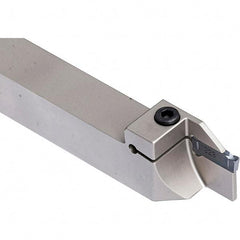 Iscar - External Thread, 0.98" Max Depth of Cut, 4mm Min Groove Width, 6" OAL, Right Hand Indexable Grooving Cutoff Toolholder - 3/4" Shank Height x 3/4" Shank Width, DG.. Insert Style, DGT Toolholder Style, Series Do-Grip - Apex Tool & Supply