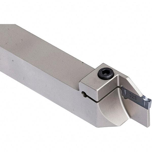 Iscar - External Thread, 0.7874" Max Depth of Cut, 3mm Min Groove Width, 140mm OAL, Left Hand Indexable Grooving Cutoff Toolholder - 25mm Shank Height x 25mm Shank Width, DG.. Insert Style, DGT Toolholder Style, Series Do-Grip - Apex Tool & Supply