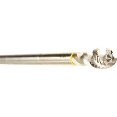 Emuge - M20x2.50 3 Flute Bright Finish Cobalt Spiral Flute Extension Tap - Modified Bottoming Chamfer, 280mm OAL, 6H Class of Fit, Series Enorm - Apex Tool & Supply