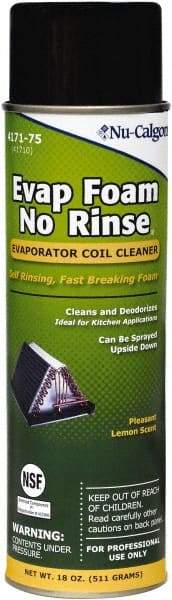 Nu-Calgon - HVAC Cleaners & Scale Removers Container Size (oz.): 18 Container Type: Aerosol - Apex Tool & Supply