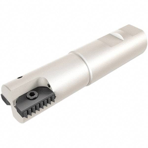 Iscar - 1-1/4" Cut Diam, 0.394" Max Depth of Cut, Indexable Square Shoulder End Mill - M16 Modular Connection, 90° Lead Angle, Through Coolant, Series FlexFit, Heli2000 - Apex Tool & Supply