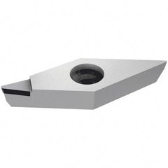 Iscar - VCGT332 Grade ID5 Polycrystalline Diamond (PCD) Turning Insert - Uncoated, 35° Diamond, 3/8" Inscr Circle, 3/16" Thick, 1/32" Corner Radius - Apex Tool & Supply