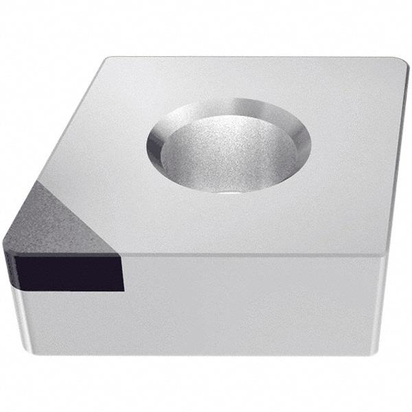 Iscar - TPGX221 Grade ID5 Polycrystalline Diamond (PCD) Turning Insert - Uncoated, 60° Triangle, 1/4" Inscr Circle, 1/8" Thick, 1/64" Corner Radius - Apex Tool & Supply