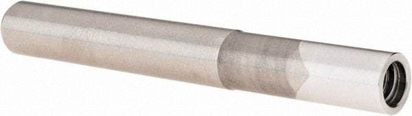 Iscar - Multimaster 1/2" Stepped Shank Milling Tip Insert Holder & Shank - 0.48" Neck Diam, T08 Neck Thread, 4" OAL, Carbide MM S-A Tool Holder - Apex Tool & Supply