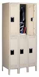 Tennsco - 2 Door, 2 Tier, Locker - Apex Tool & Supply