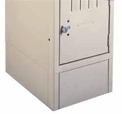 Tennsco - 15" Wide6" High, Locker Front Base - Apex Tool & Supply
