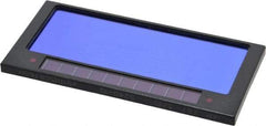ArcOne - 4-1/4" Wide x 2" High, Lens Shade 10, Auto-Darkening Lens - 0.2" Thick, Green, Horizontal Mount - Apex Tool & Supply