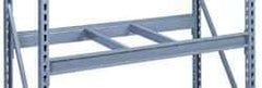 Tennsco - 2,150 Lb Capacity Bulk Storage Shelf Beam Kit - 96" Wide x 3-5/8" High x 48" Deep x 1-1/2" Thick, Medium Gray - Apex Tool & Supply