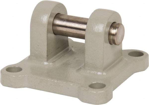 SMC PNEUMATICS - Air Cylinder Double Clevis - For 1-1/2" Air Cylinders, Use with NCQ2 Air Cylinders - Apex Tool & Supply