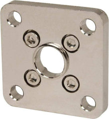SMC PNEUMATICS - Air Cylinder Flange Mount - For 1-1/4" Air Cylinders, Use with NCGF/G - Apex Tool & Supply