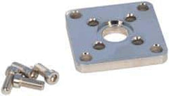 SMC PNEUMATICS - Air Cylinder Flange Mount - For 2-1/2" Air Cylinders, Use with NCGF/G - Apex Tool & Supply