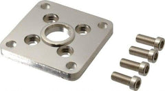 SMC PNEUMATICS - Air Cylinder Flange Mount - For 2" Air Cylinders, Use with NCGF/G - Apex Tool & Supply