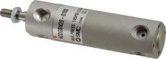 SMC PNEUMATICS - 3/4" Bore Double Acting Air Cylinder - 1/8 Port, 1/4-28 Rod Thread, 140 Max psi, 40 to 140°F - Apex Tool & Supply