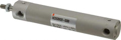 SMC PNEUMATICS - 3/4" Bore Double Acting Air Cylinder - 1/8 Port, 1/4-28 Rod Thread, 140 Max psi, 40 to 140°F - Apex Tool & Supply